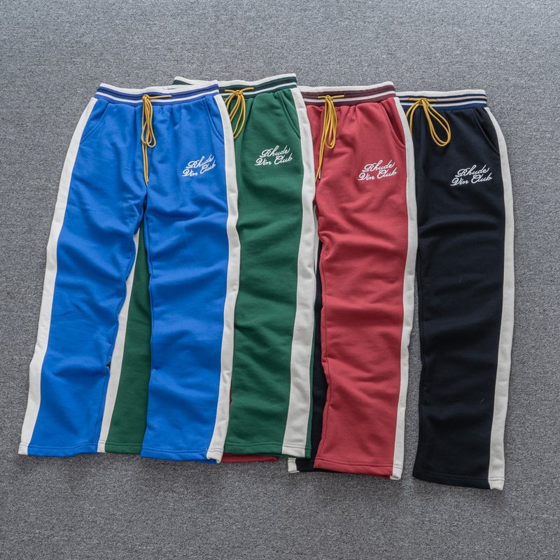 Штаны Rhude Vin Club - Text "Red" фото № 7