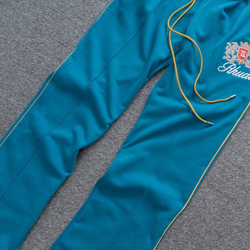 Штаны Rhude Emblem Of Brand "Blue" фото № 7