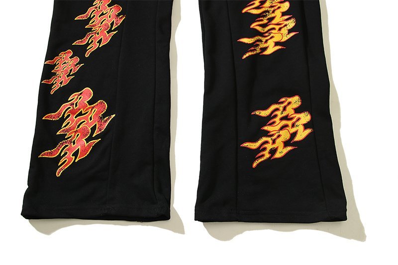 Штаны RRR123 X Four Caccus Fire "Black" фото № 3