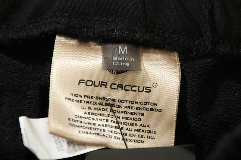 Штаны RRR123 X Four Caccus Fire "Black" фото № 7