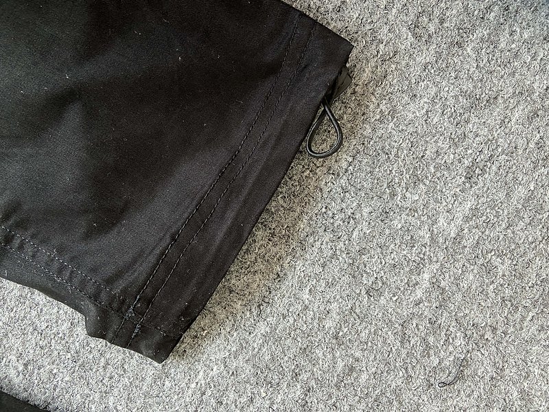 Штаны Stone Island With Patch On Pocket "Black" фото № 9