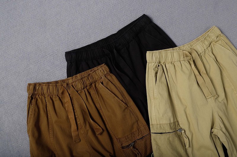 Штаны Stone Island Wide "Brown" фото № 3