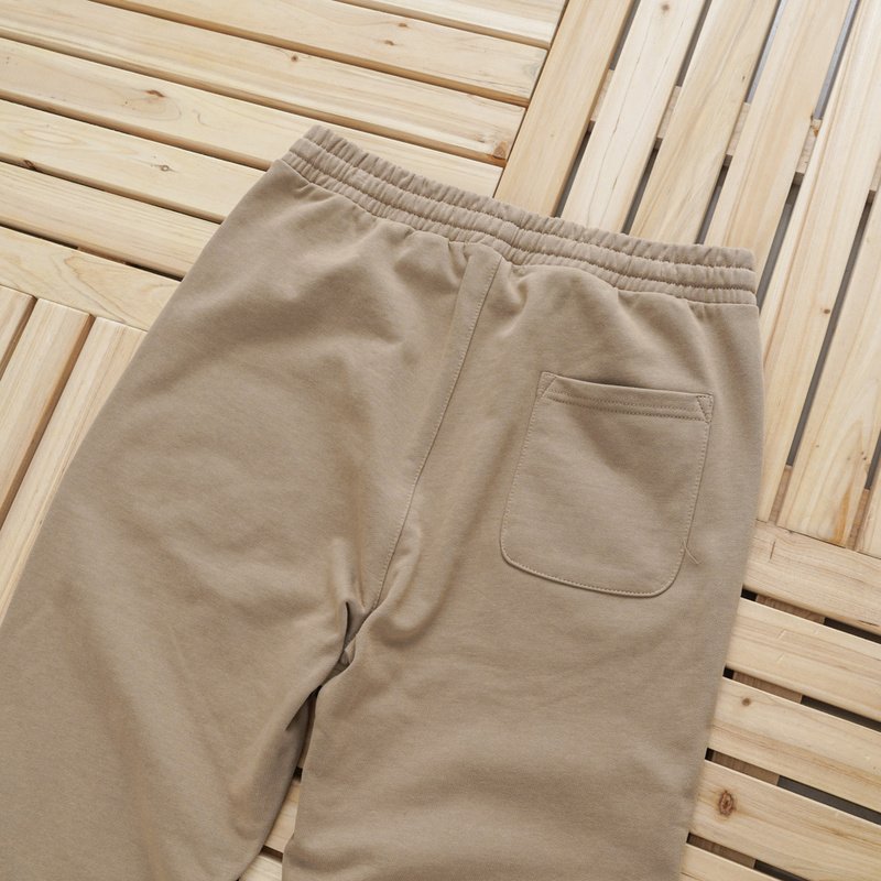 Штаны Stone Island With Patch - In Monochrome Style "Beige" фото № 4