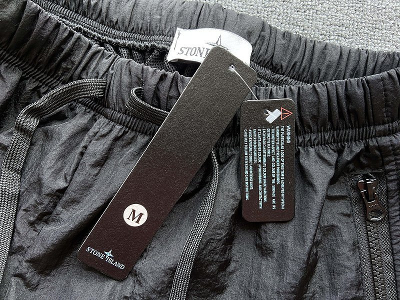 Штаны Stone Island With Large Pockets "Black" фото № 3