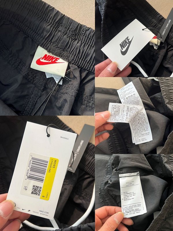 Штаны Stussy X Nike Ties "Black" фото № 4