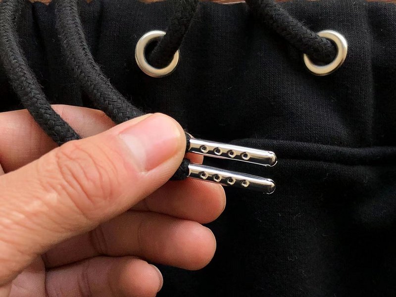 Штаны Trapstar Multicolor Logo And Legs With Zipper Bottom "Black" фото № 4