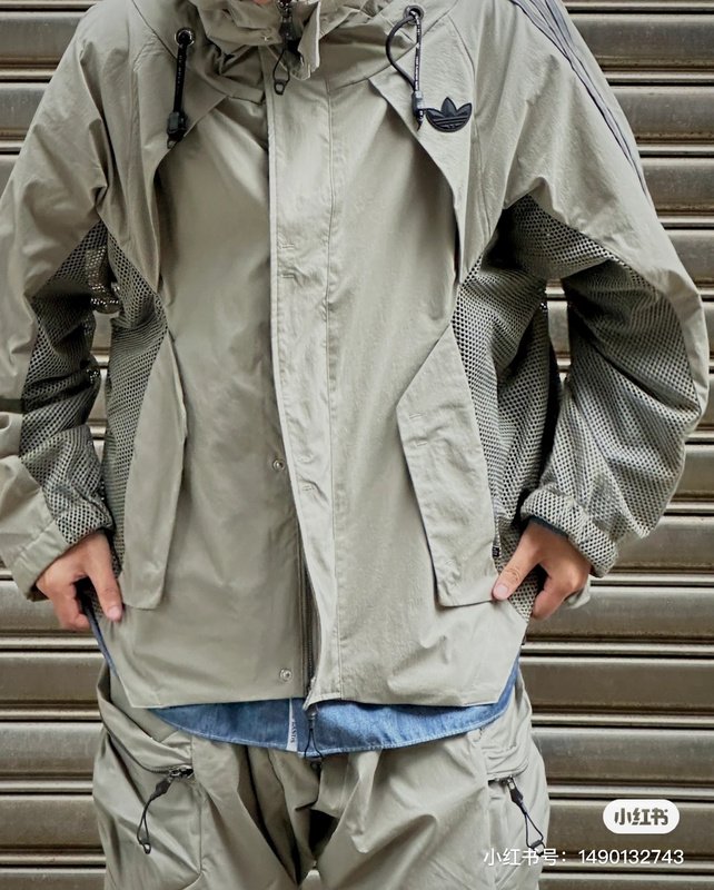 Костюм Adidas Multifunctional Detachable Zipper "Green" фото № 7