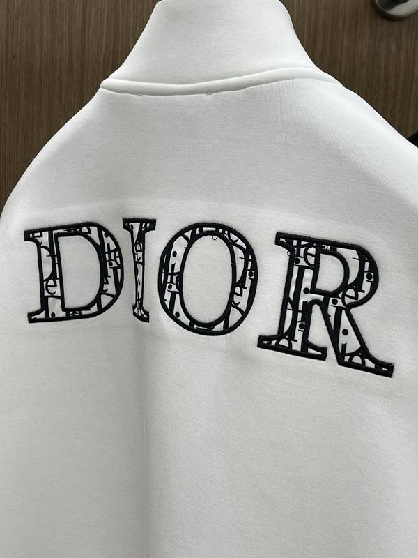 Бомбер Christian Dior Mark Logo "White" фото № 8