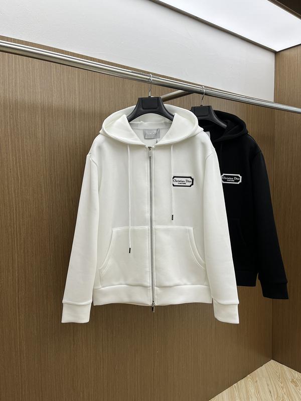 Бомбер Christian Dior Mark Logo "White" фото № 2