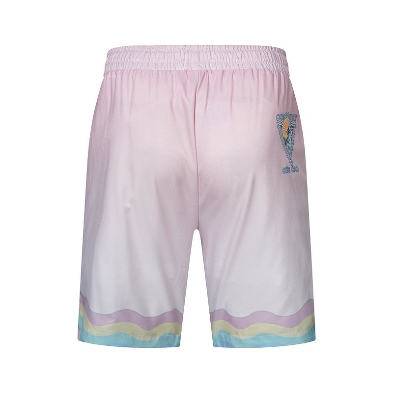 Шорты Casablanca Print Woman In Triangle On Back "Pink" фото № 2