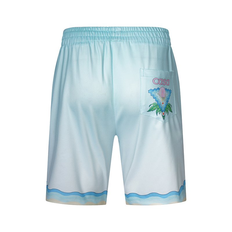 Шорты Casablanca Print Tennis Rackets "Blue" фото № 2