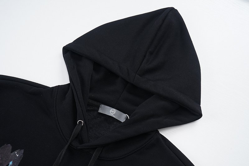 Худи Alexander Mcqueen Logo McQueen EST 1992 "Black" фото № 3