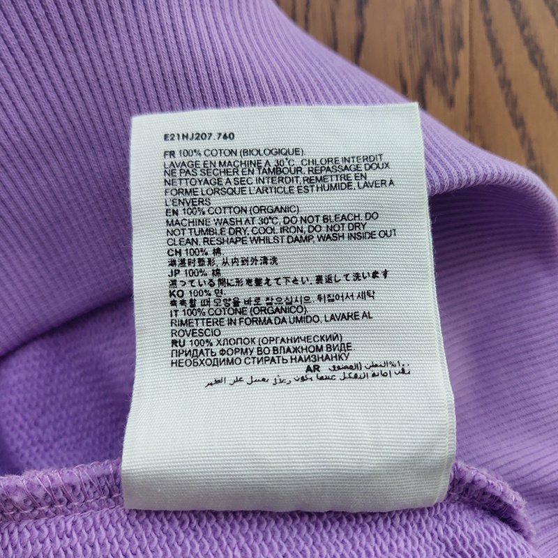 Худи Amiri Walking Style "Lilac" фото № 8