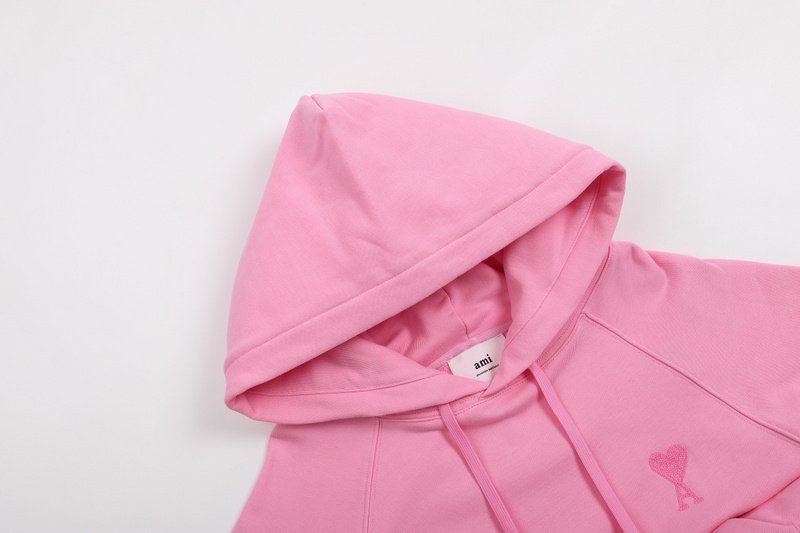 Худи Amiri Plain - Having Logo "Pink" фото № 5