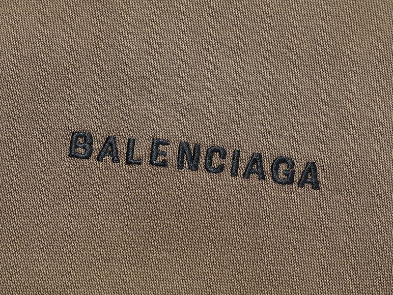Худи Balenciaga With The Label Of The Company "Brown" фото № 5