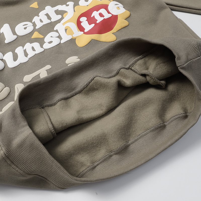 Худи Broken Planet Plenty Of Sunshine "Gray/Brown" фото № 3