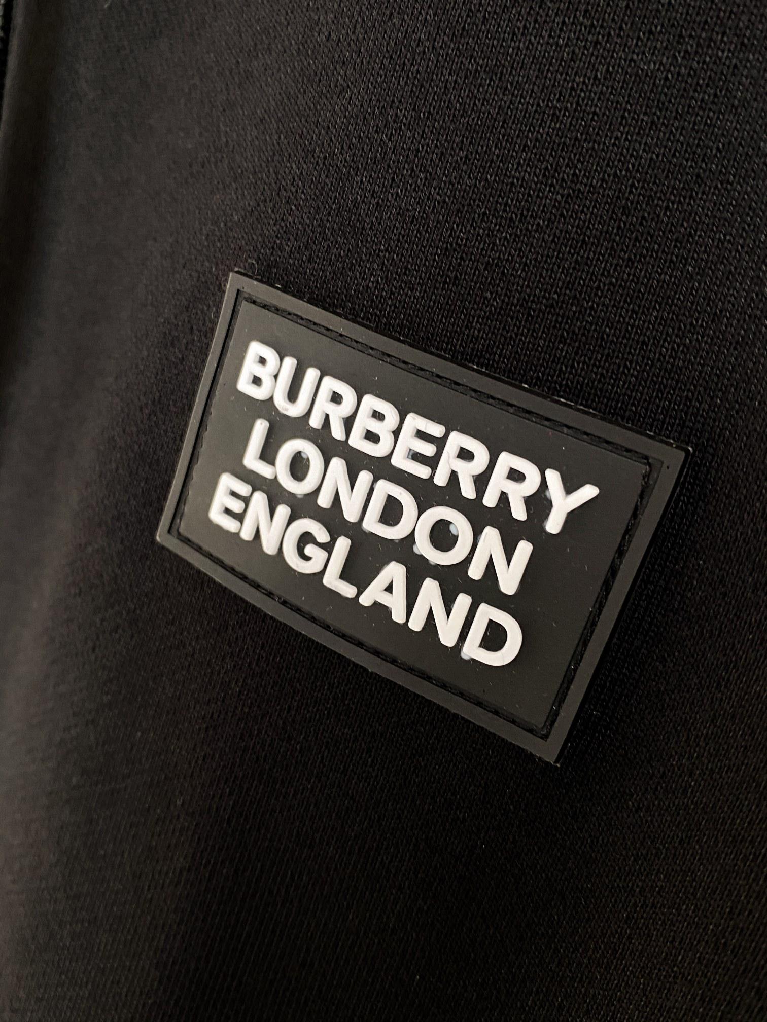 Худи Burberry Frontside Small Stripe Burberry London England "Black" фото № 5