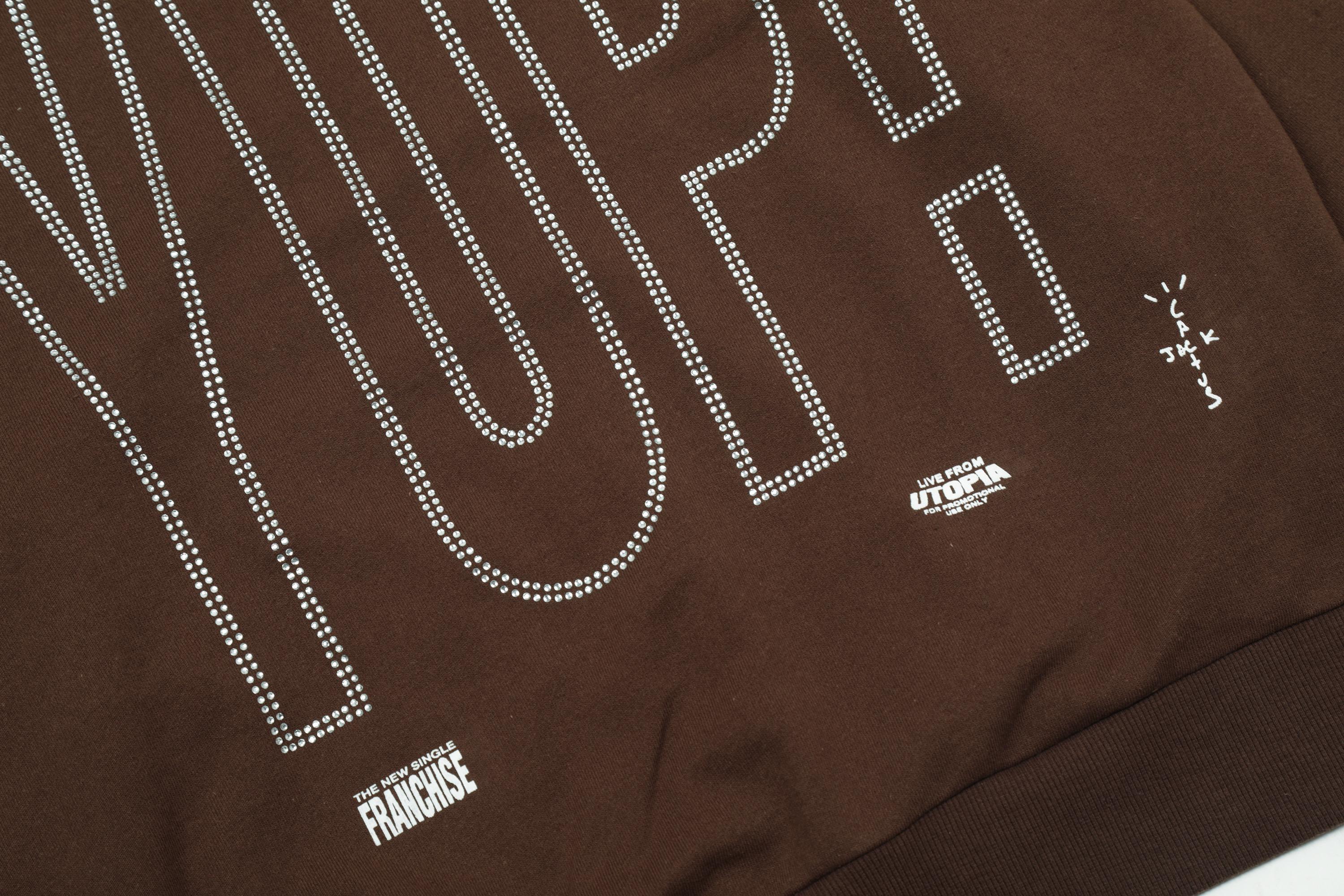 Худи Cactus Jack YUP "Brown" фото № 9