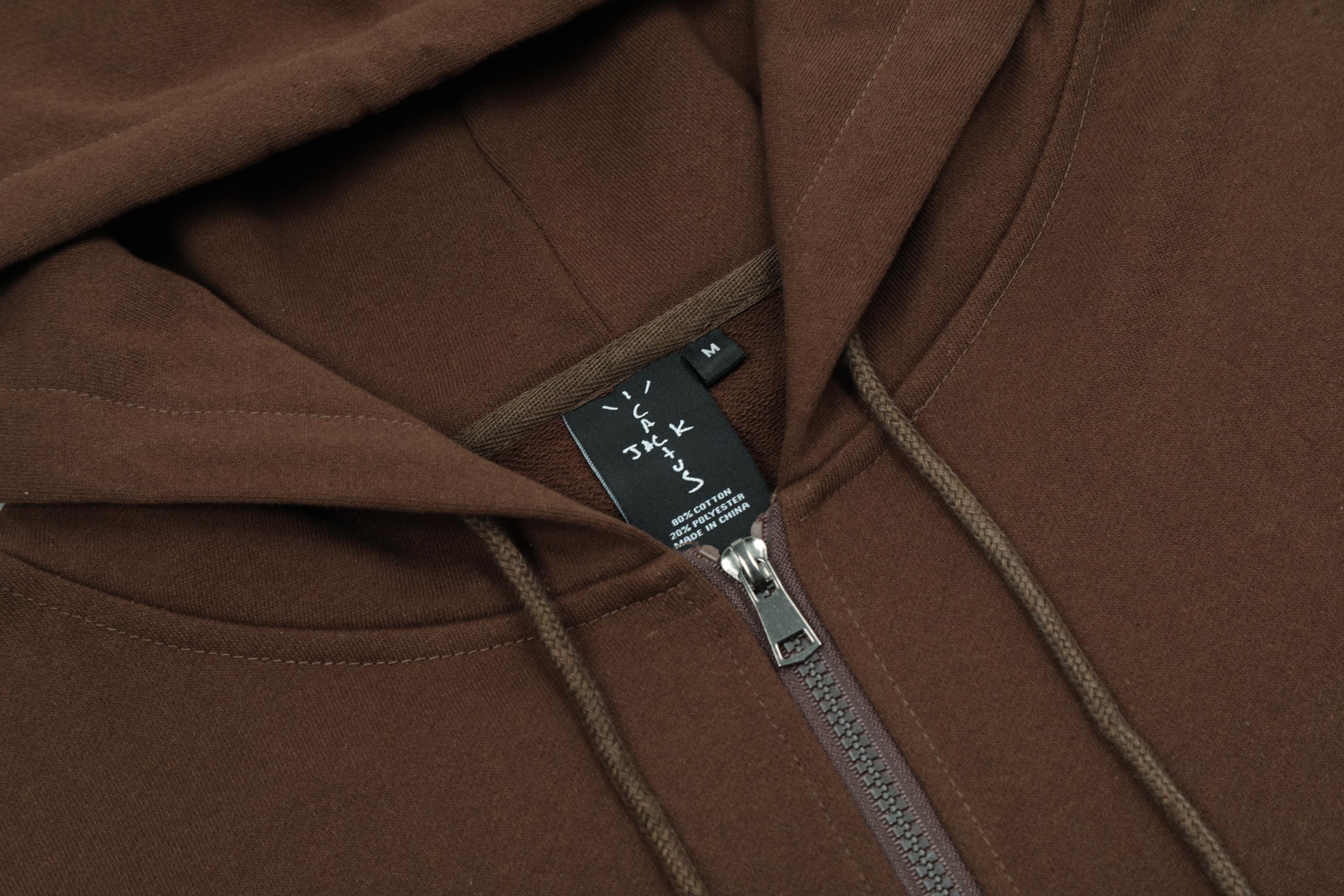 Худи Cactus Jack YUP "Brown" фото № 6