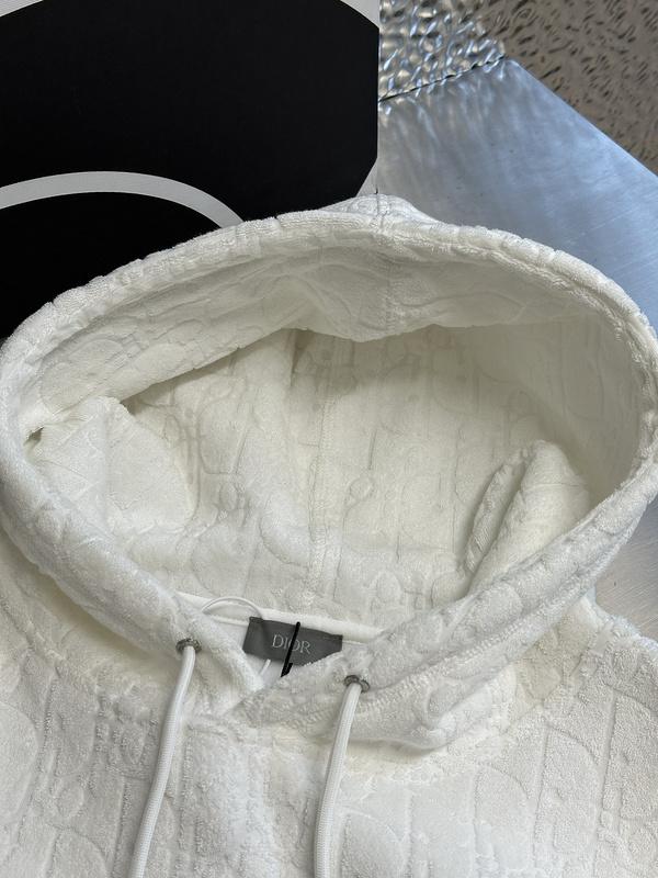 Худи Christian Dior Fluffy Print Dior Logos "Gray" фото № 4