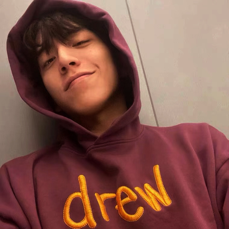 Худи Drew House Super Comfort "Burgundy" фото № 6