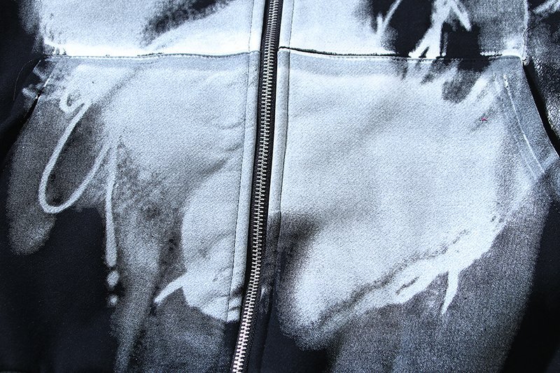 Худи Four Caccus The Demons Inside Us ZIP "Black" фото № 5