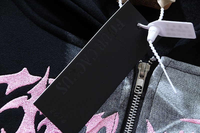 Худи Four Caccus The Demons Inside Us ZIP "Black" фото № 8