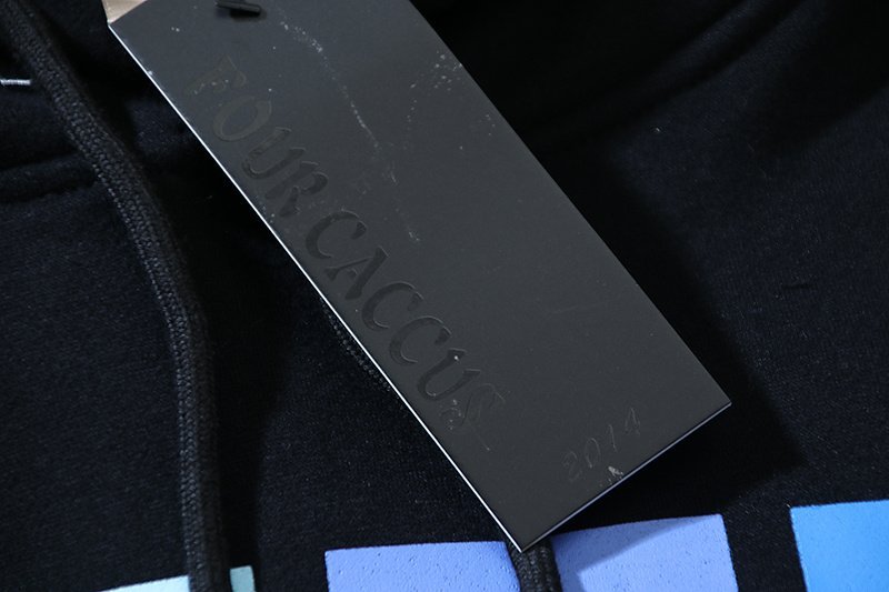 Худи Four Caccus Shades Of Blue "Black" фото № 6