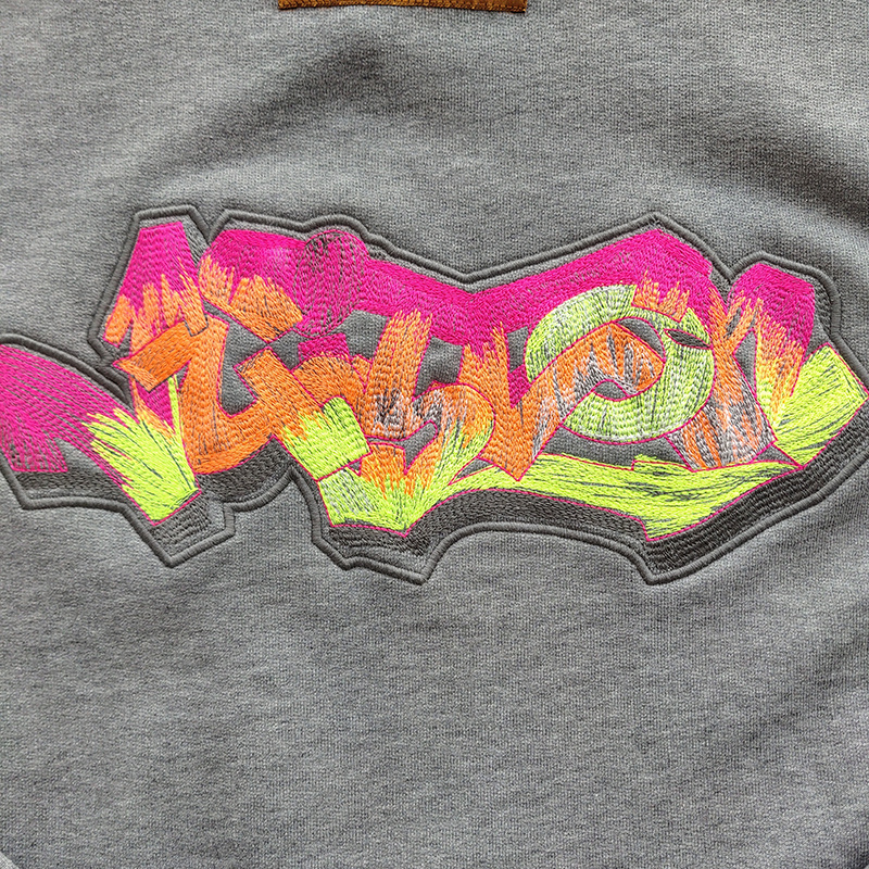 Худи Louis Vuitton With Brand Logo ZIP "Gray" фото № 3