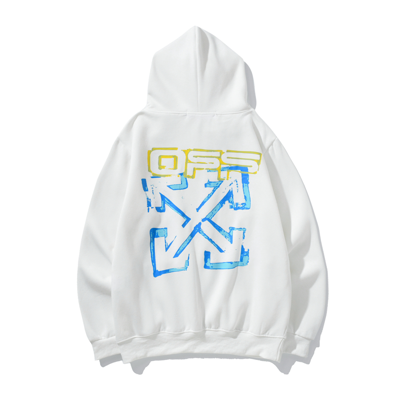 Худи Off White Logo And Inscription 2019 "White" фото № 2