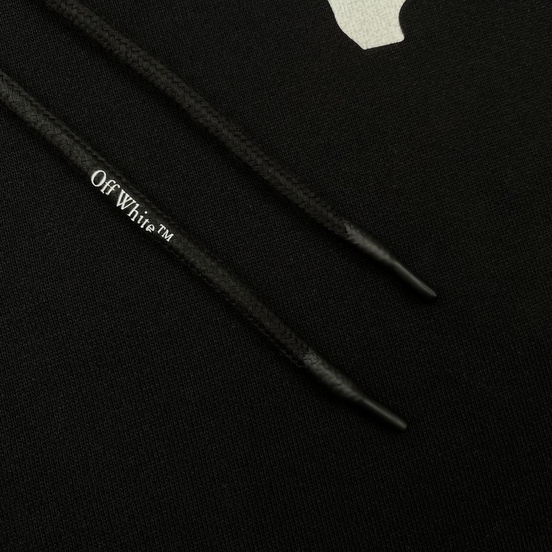 Худи OFF-White Arrows With Purple-Yellow Gradient "Black" фото № 4