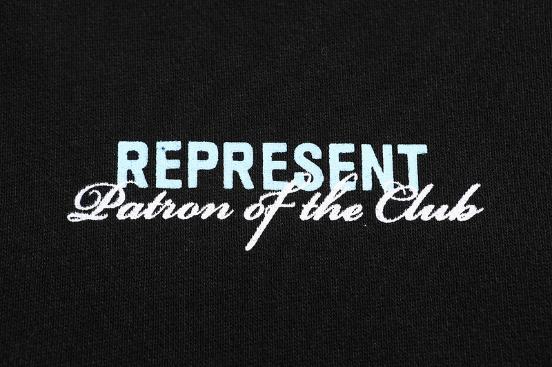 Худи Represent Patron Of The Club "Black" фото № 6