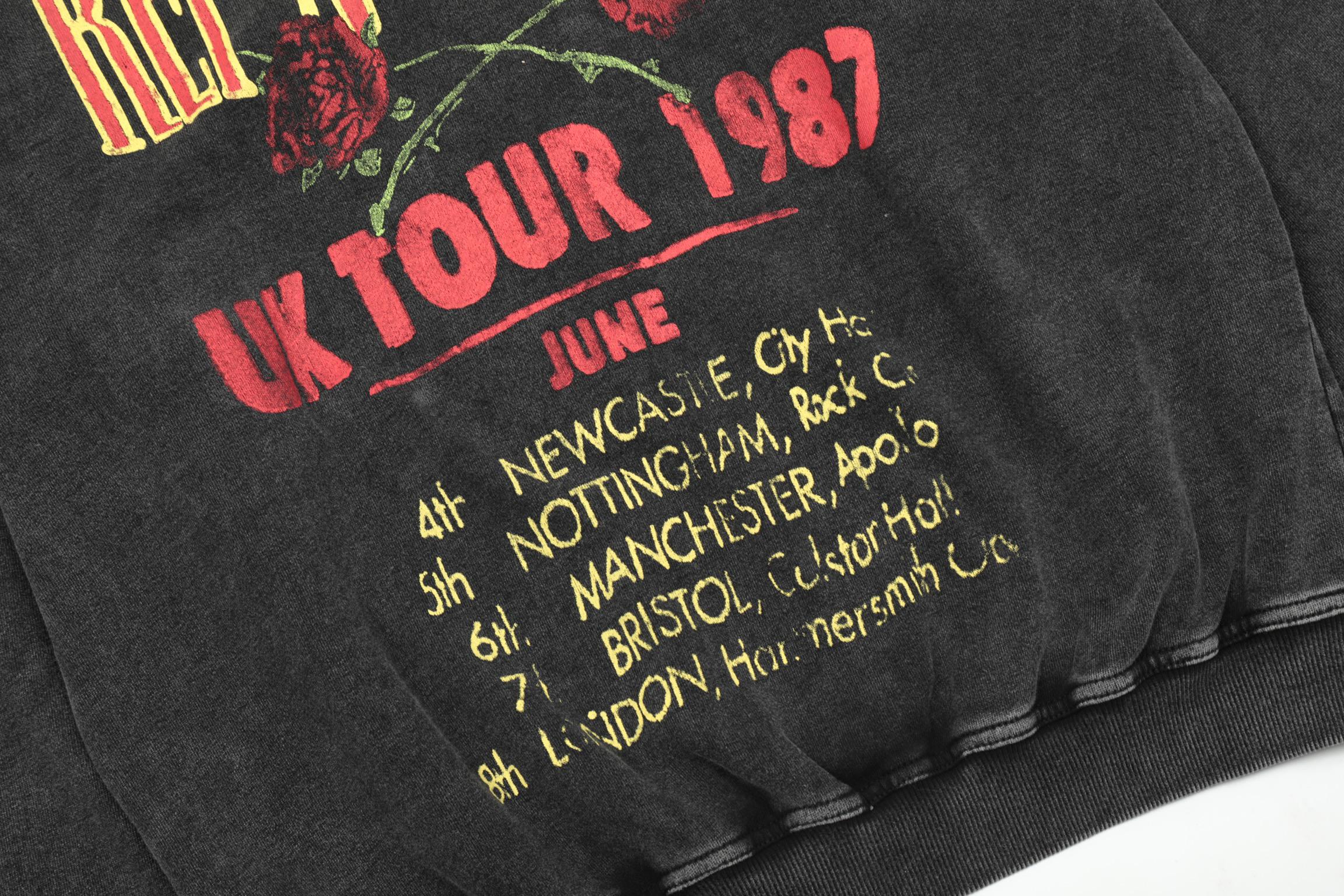 Худи Represent UK Tour 1987 June "Gray" фото № 7