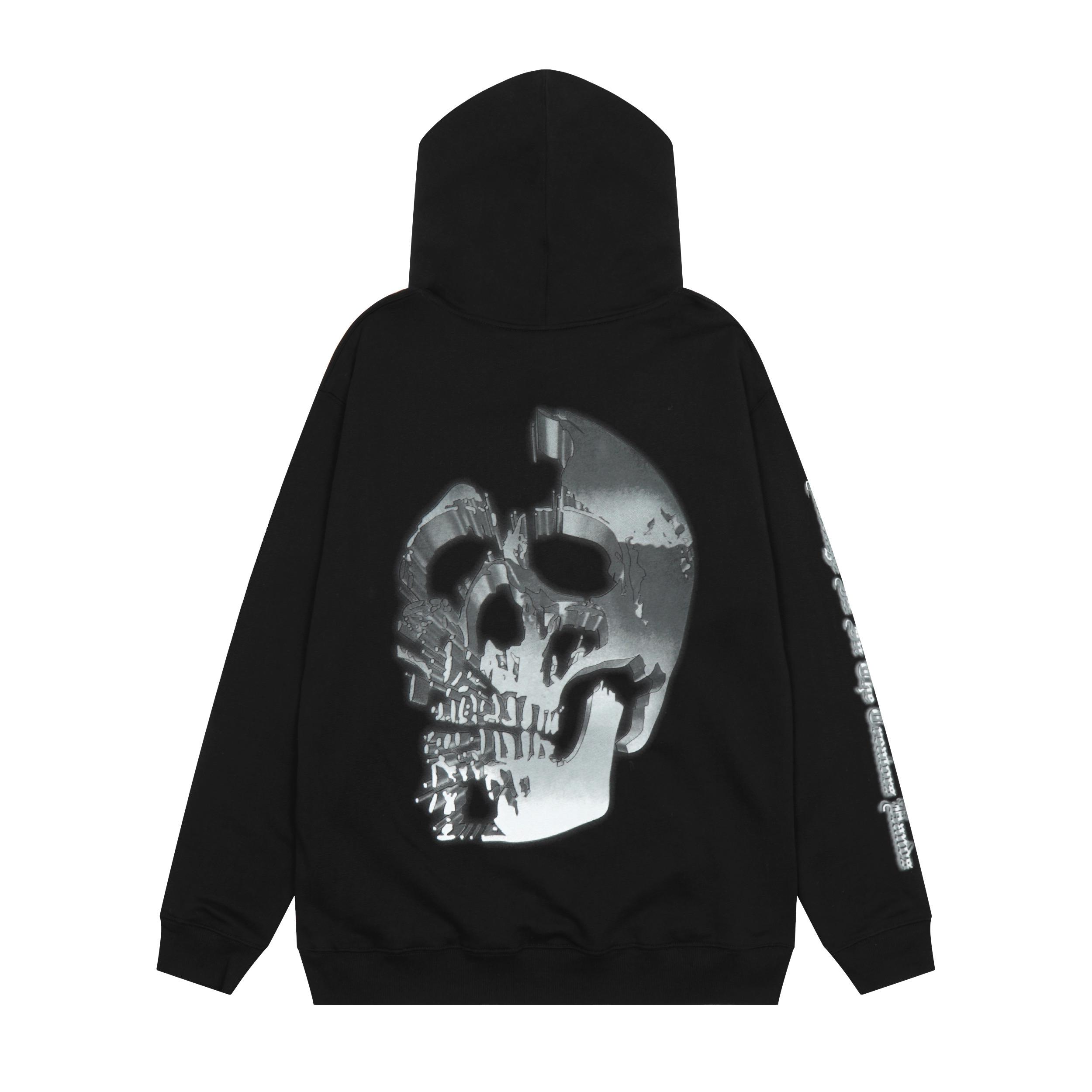 Худи Revenge Skull Back "Black" фото № 2