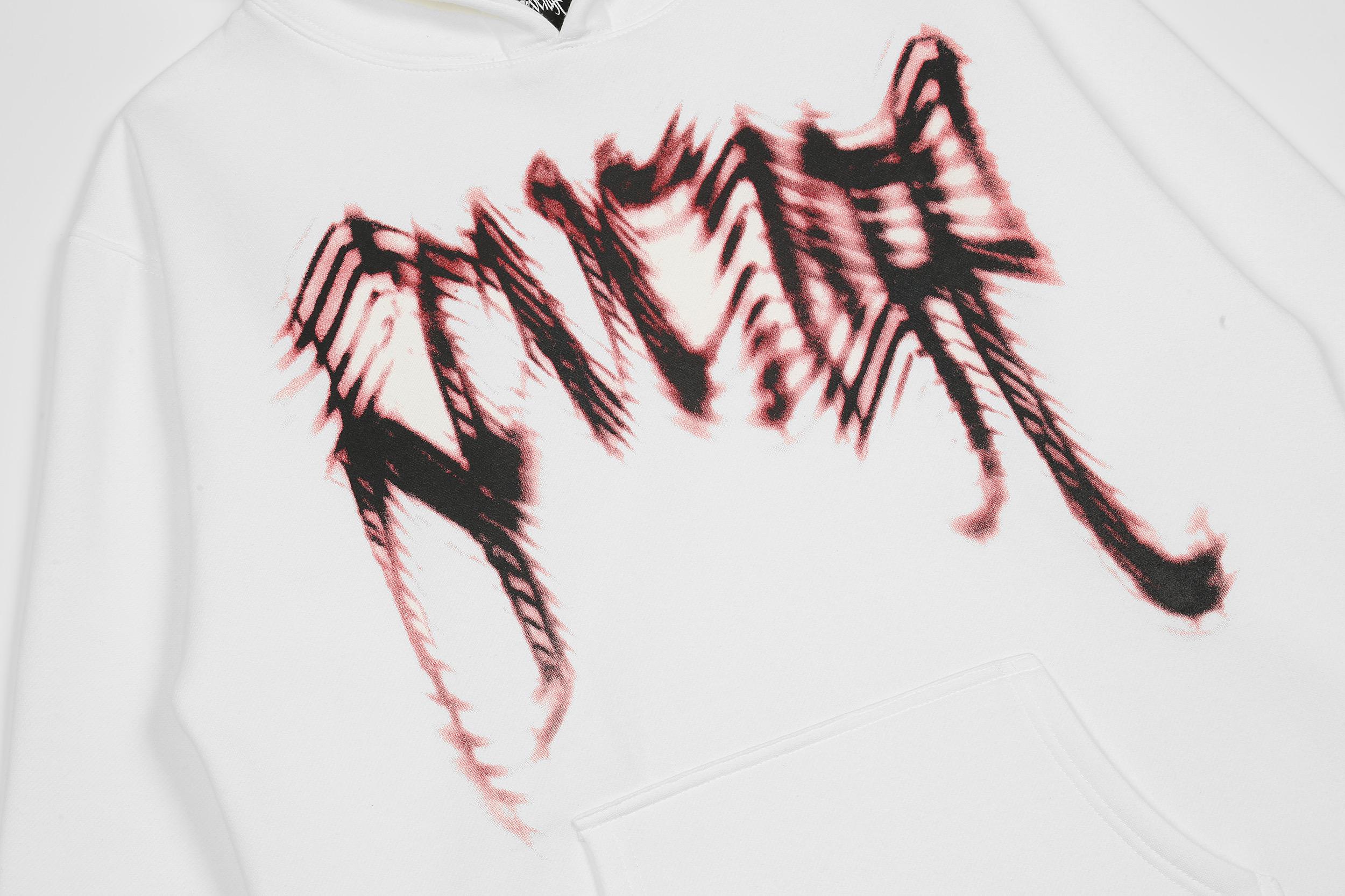 Худи Revenge Waves Font "White" фото № 5