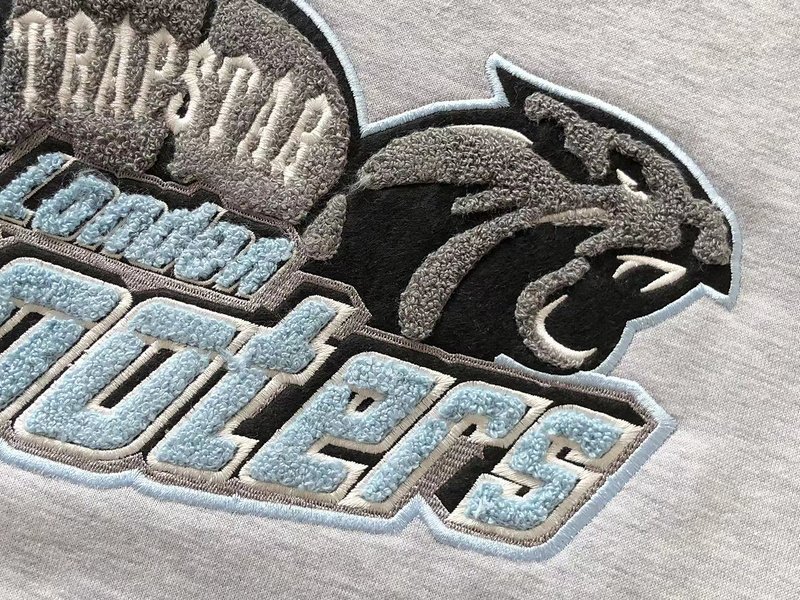 Худи Trapstar Leopard Print With Inscription "Gray" фото № 4