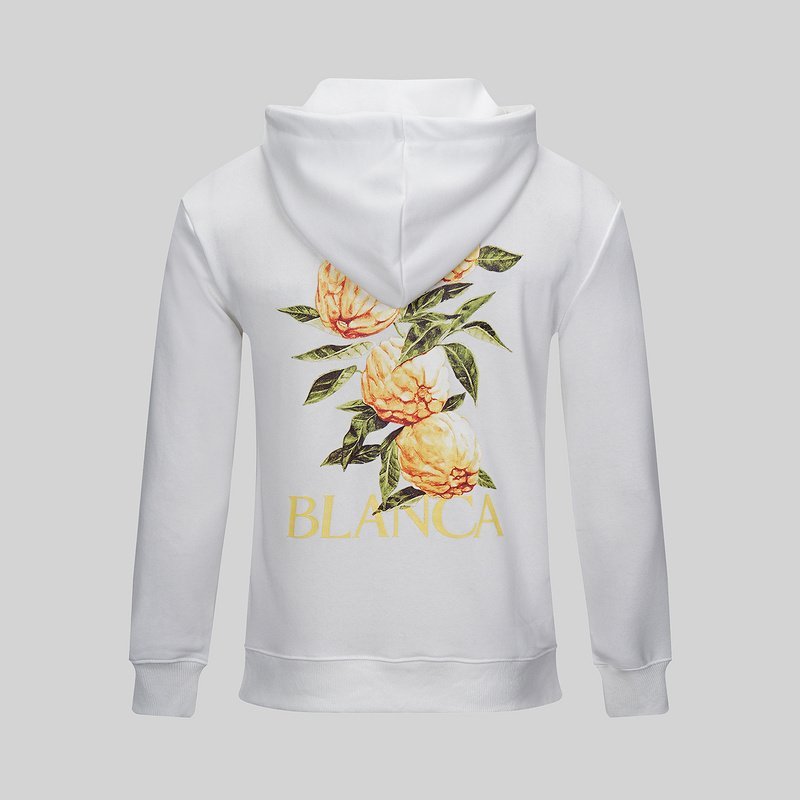 Худи Casablanca Winter Flower Pattern "White" фото № 2