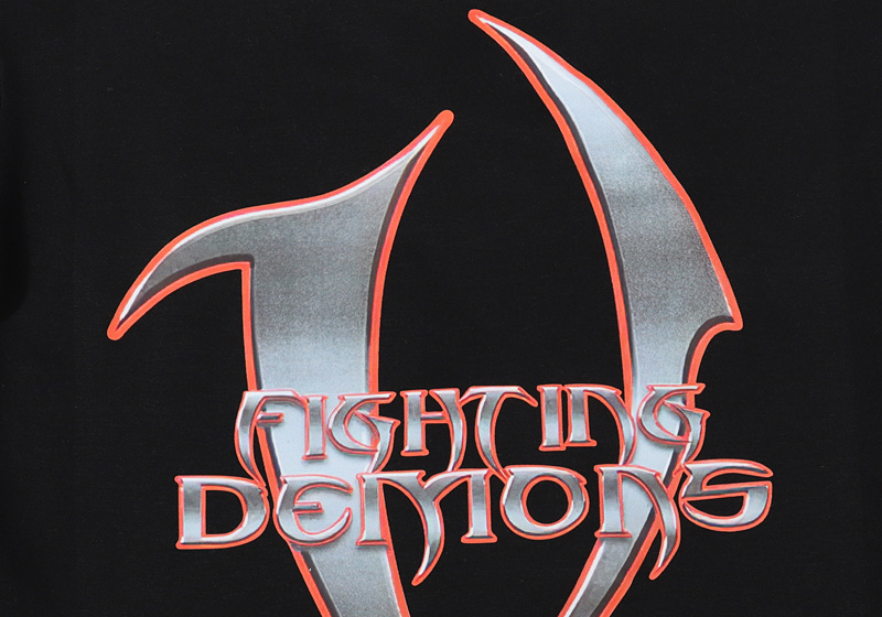 Худи Vlone Fighting Demons "Black" фото № 3