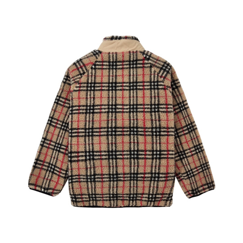 Куртка Burberry Checkered "Brown/Beige" фото № 2