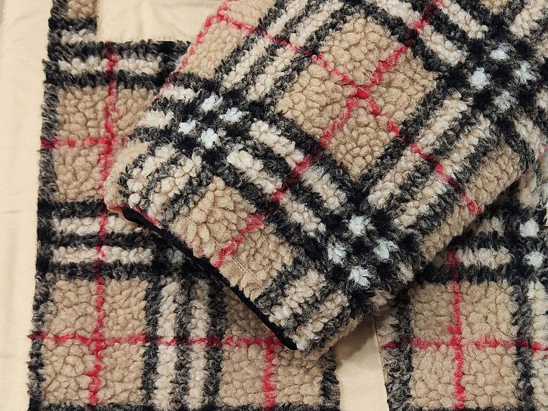 Куртка Burberry Checkered "Brown/Beige" фото № 6