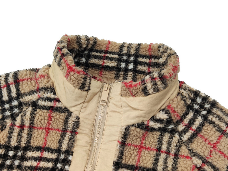 Куртка Burberry Checkered "Brown/Beige" фото № 8