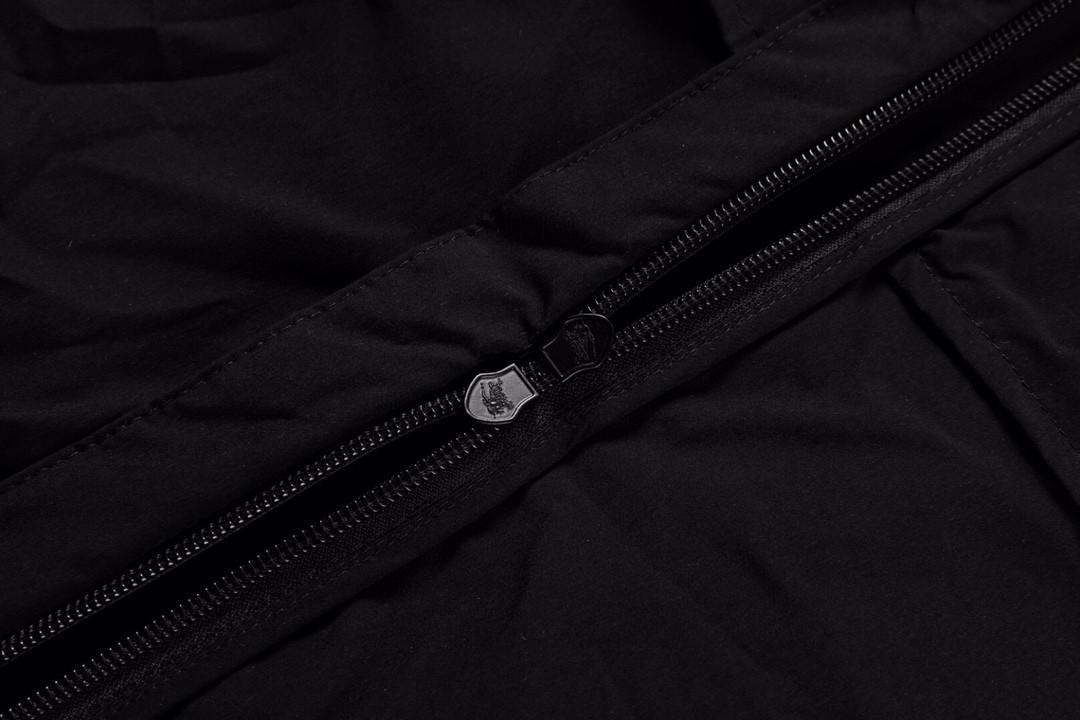 Куртка Burberry Frontside Print Glossy Warrior And Horse "Black" фото № 8