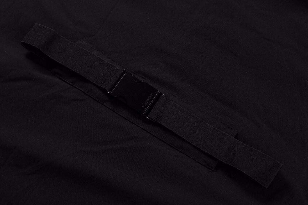 Куртка Burberry Frontside Print Glossy Warrior And Horse "Black" фото № 2