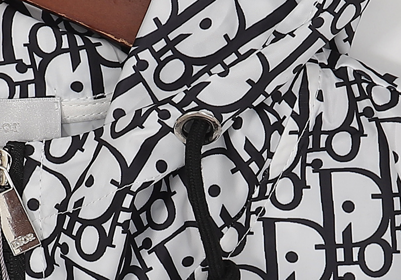 Куртка Christian Dior Monogram "White/Black" фото № 8