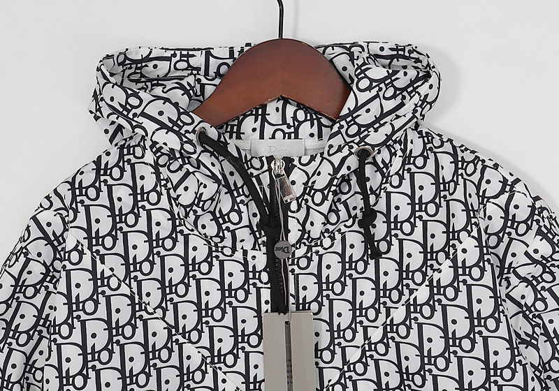 Куртка Christian Dior Monogram "White/Black" фото № 6