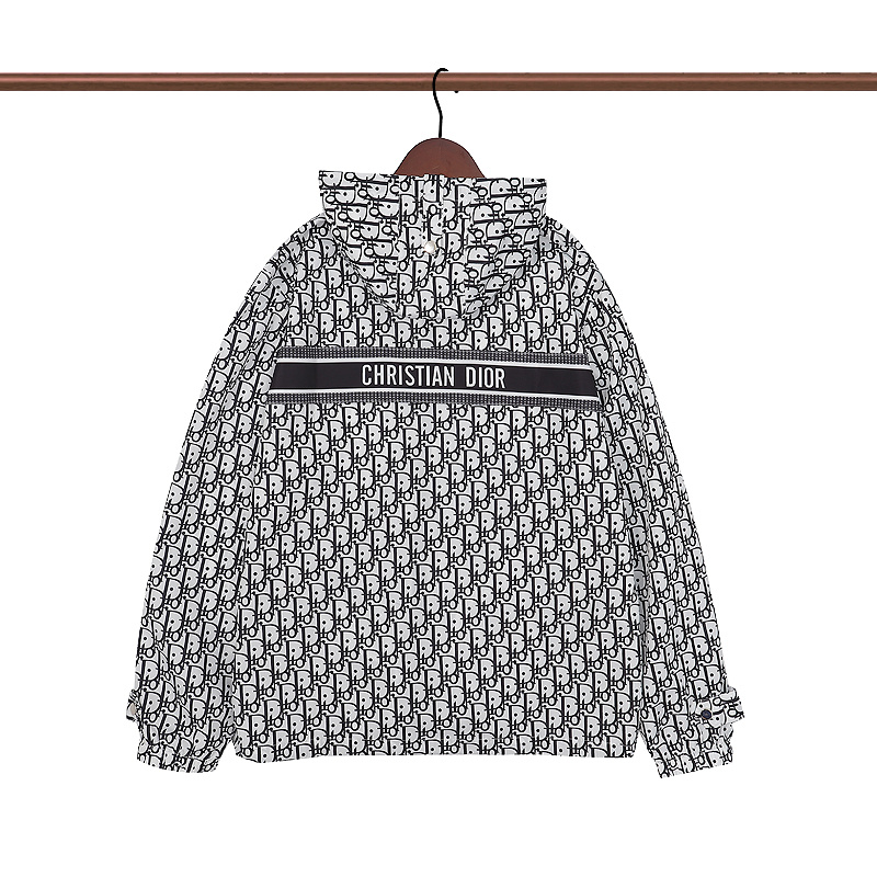 Куртка Christian Dior Monogram "White/Black" фото № 2