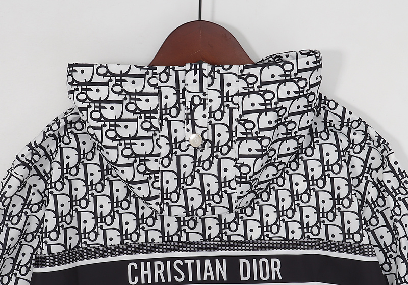 Куртка Christian Dior Monogram "White/Black" фото № 3