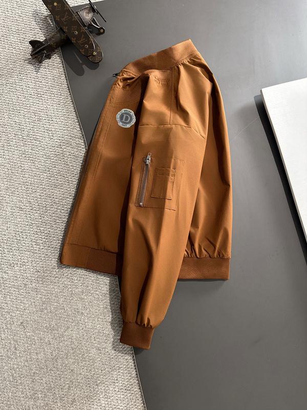 Куртка-бомбер Christian Dior Frontside Logo D Atelier 1947 "Orange" фото № 6