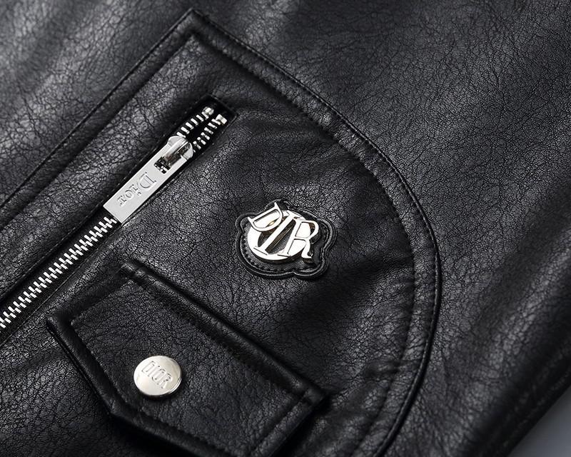 Куртка Christian Dior Silver Logo On Pocket Dior "Black" фото № 4