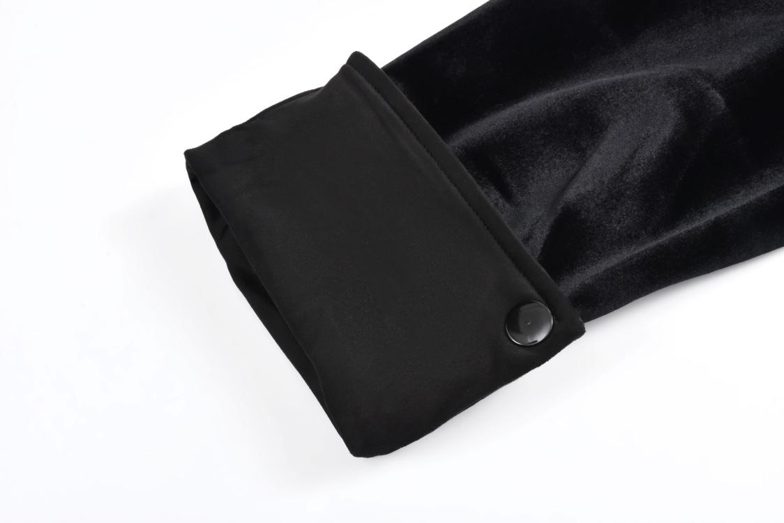 Демисезонная куртка Miu Miu Smooth Silk "Black" фото № 4